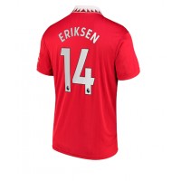 Fotbalové Dres Manchester United Christian Eriksen #14 Domácí 2022-23 Krátký Rukáv